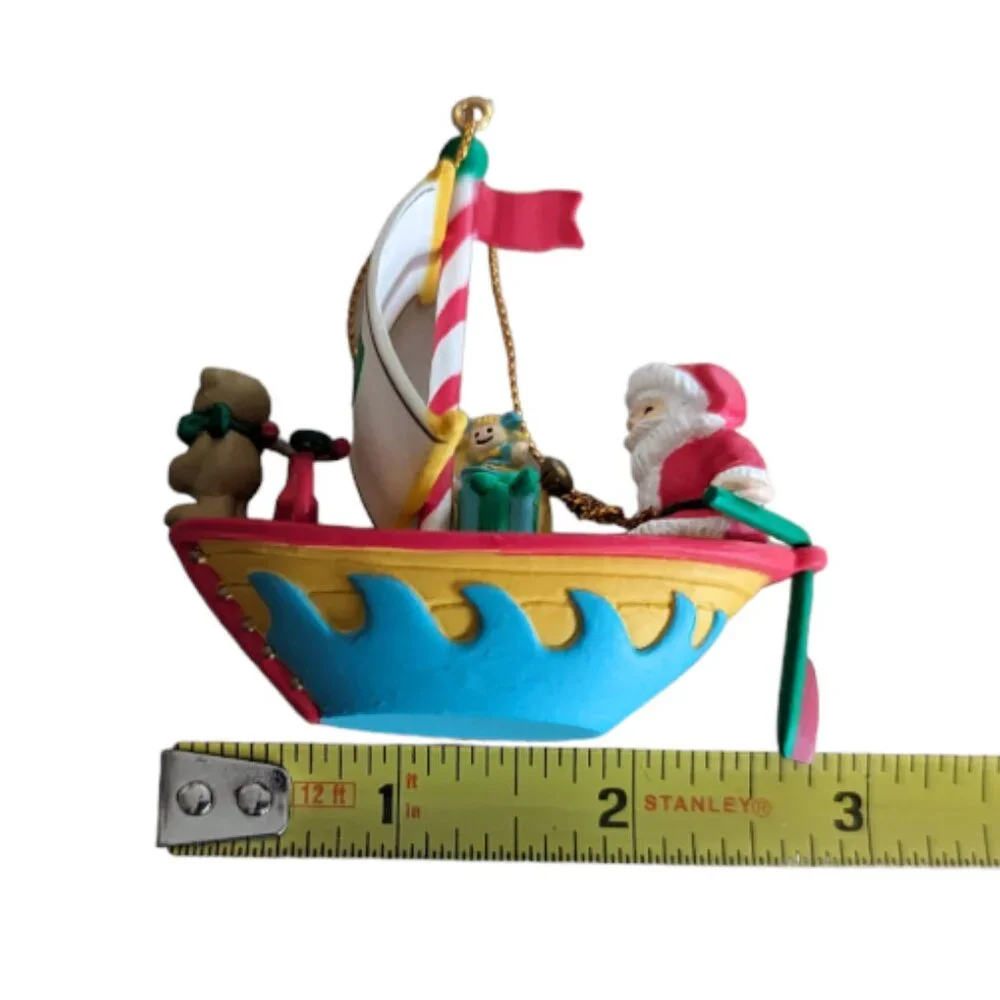 Vintage 1991 Santa's Best Smooth Sailing First Edition Ornament